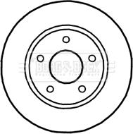 Borg & Beck BBD4752 - Тормозной диск abcparts.ee