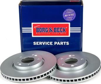 Borg & Beck BBD4702 - Тормозной диск abcparts.ee