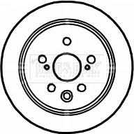 Borg & Beck BBD4714 - Тормозной диск abcparts.ee