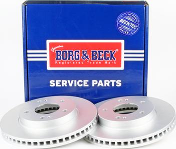 Borg & Beck BBD5431 - Тормозной диск abcparts.ee