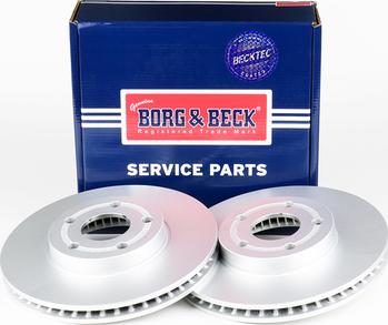 Borg & Beck BBD5550 - Тормозной диск abcparts.ee