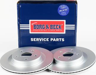 Borg & Beck BBD5612 - Тормозной диск abcparts.ee