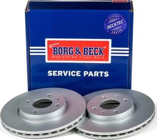 Borg & Beck BBD5086 - Тормозной диск abcparts.ee