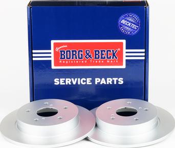 Borg & Beck BBD5168 - Тормозной диск abcparts.ee