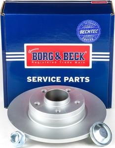 Borg & Beck BBD5813S - Тормозной диск abcparts.ee