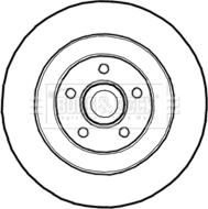 Borg & Beck BBD5839S - Тормозной диск abcparts.ee