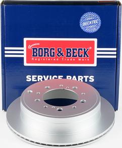 Borg & Beck BBD5834S - Тормозной диск abcparts.ee