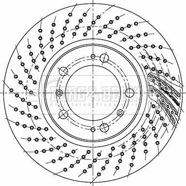 Borg & Beck BBD5762S - Тормозной диск abcparts.ee