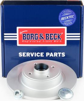 Borg & Beck BBD5721S - Тормозной диск abcparts.ee