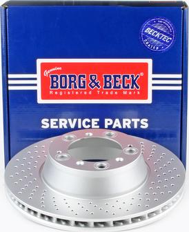 Borg & Beck BBD6047S - Тормозной диск abcparts.ee