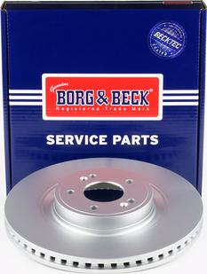 Borg & Beck BBD6244S - Тормозной диск abcparts.ee