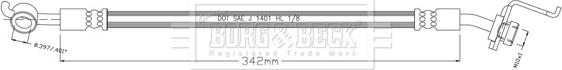Borg & Beck BBH8930 - Тормозной шланг abcparts.ee