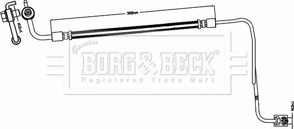 Borg & Beck BBH8497 - Тормозной шланг abcparts.ee