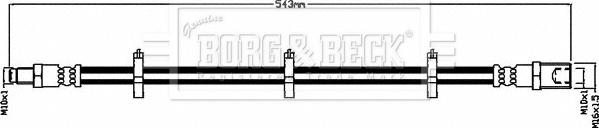 Borg & Beck BBH8674 - Тормозной шланг abcparts.ee