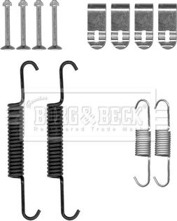 Borg & Beck BBK6211 - Комплектующие, стояночная тормозная система abcparts.ee