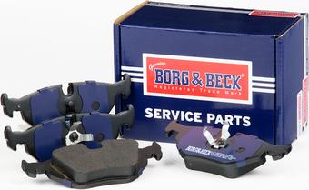 Borg & Beck BBP1493 - Тормозные колодки, дисковые, комплект abcparts.ee