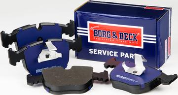 Borg & Beck BBP1595 - Тормозные колодки, дисковые, комплект abcparts.ee