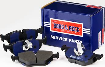 Borg & Beck BBP1591 - Тормозные колодки, дисковые, комплект abcparts.ee