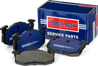 Borg & Beck BBP1545 - Тормозные колодки, дисковые, комплект abcparts.ee