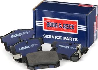 Borg & Beck BBP1535 - Тормозные колодки, дисковые, комплект abcparts.ee
