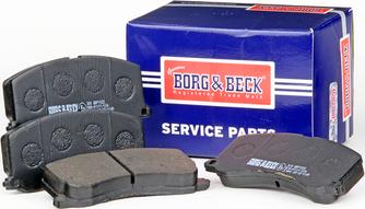 Borg & Beck BBP1522 - Тормозные колодки, дисковые, комплект abcparts.ee