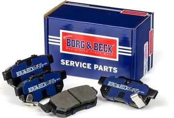 Borg & Beck BBP1657 - Тормозные колодки, дисковые, комплект abcparts.ee