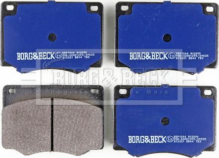 Borg & Beck BBP1044 - Тормозные колодки, дисковые, комплект abcparts.ee