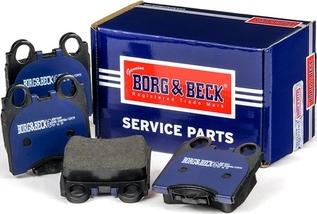 Borg & Beck BBP1849 - Тормозные колодки, дисковые, комплект abcparts.ee