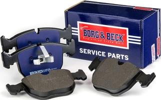 Borg & Beck BBP2699 - Тормозные колодки, дисковые, комплект abcparts.ee