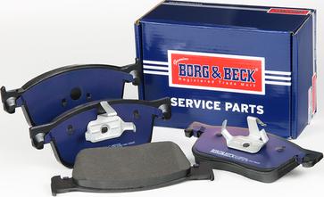 Borg & Beck BBP2634 - Тормозные колодки, дисковые, комплект abcparts.ee