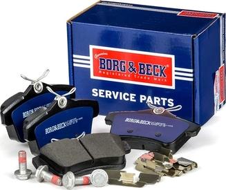 Borg & Beck BBP2095 - Тормозные колодки, дисковые, комплект abcparts.ee