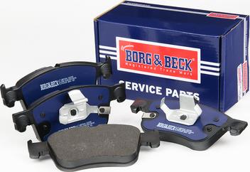 Borg & Beck BBP2844 - Тормозные колодки, дисковые, комплект abcparts.ee