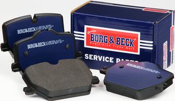 Borg & Beck BBP2856 - Тормозные колодки, дисковые, комплект abcparts.ee