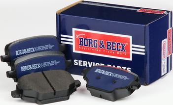 Borg & Beck BBP2864 - Тормозные колодки, дисковые, комплект abcparts.ee