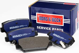 Borg & Beck BBP2818 - Тормозные колодки, дисковые, комплект abcparts.ee