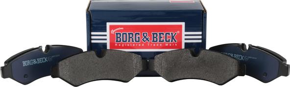 Borg & Beck BBP2839 - Тормозные колодки, дисковые, комплект abcparts.ee