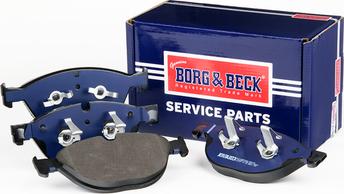Borg & Beck BBP2828 - Тормозные колодки, дисковые, комплект abcparts.ee