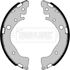 Borg & Beck BBS6469 - Комплект тормозных колодок, барабанные abcparts.ee