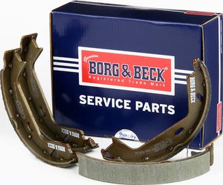 Borg & Beck BBS6296 - Комплект тормозов, ручник, парковка abcparts.ee