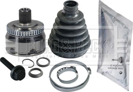 Borg & Beck BCJ1455 - Комплект ШРУСа, приводной вал, шарнир abcparts.ee