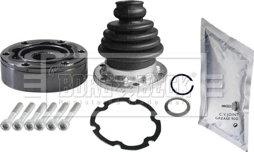 Borg & Beck BCJ1409 - Комплект ШРУСа, приводной вал, шарнир abcparts.ee