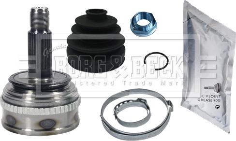 Borg & Beck BCJ1404 - Комплект ШРУСа, приводной вал, шарнир abcparts.ee