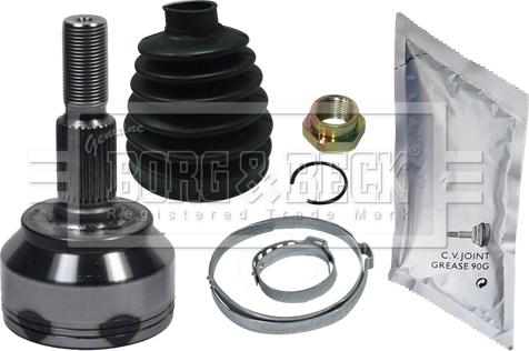 Borg & Beck BCJ1439 - Комплект ШРУСа, приводной вал, шарнир abcparts.ee