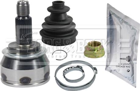 Borg & Beck BCJ1422 - Комплект ШРУСа, приводной вал, шарнир abcparts.ee