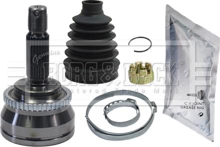 Borg & Beck BCJ1533 - Комплект ШРУСа, приводной вал, шарнир abcparts.ee