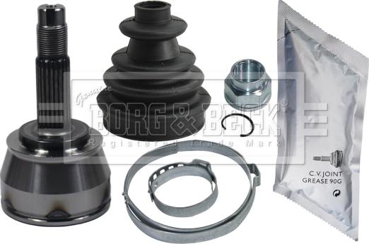 Borg & Beck BCJ1578 - Комплект ШРУСа, приводной вал, шарнир abcparts.ee