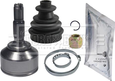 Borg & Beck BCJ1190 - Комплект ШРУСа, приводной вал, шарнир abcparts.ee