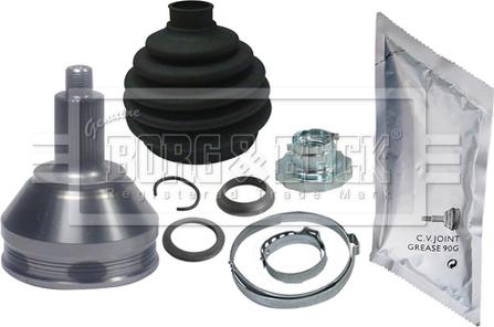 Borg & Beck BCJ1192 - Комплект ШРУСа, приводной вал, шарнир abcparts.ee