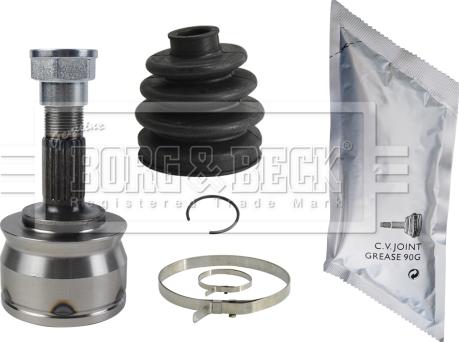 Borg & Beck BCJ1185 - Комплект ШРУСа, приводной вал, шарнир abcparts.ee