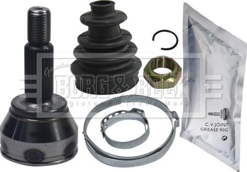 Borg & Beck BCJ1172 - Комплект ШРУСа, приводной вал, шарнир abcparts.ee